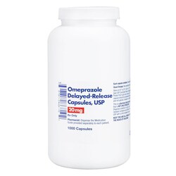 Med Vet International Omeprazole Delayed Release Caplets, 20mg, 1000ct.