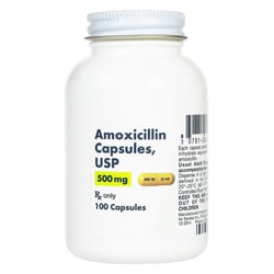 Med Vet International&nbsp;Amoxicillin Capsules (Amoxil), 500mg, 100ct