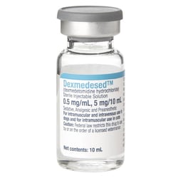 Med Vet International Dexmedetomidine Hcl Injection, 0.5 mg/mL, 10mL