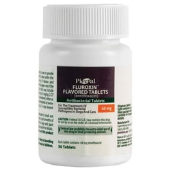 Med Vet International Fluroxin, Enrofloxacin, 68mg, 50ct