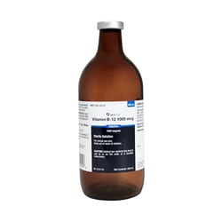 Med Vet International Vitamin B-12 1000mcg Sterile Solution Injection, 500mL, Each