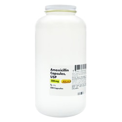 Med Vet International Amoxicillin Capsules (Amoxil), 500mg, 500ct, Quantity: