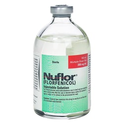 Med Vet International Nuflor Injectable Solution (Florfenicol), 100mL,