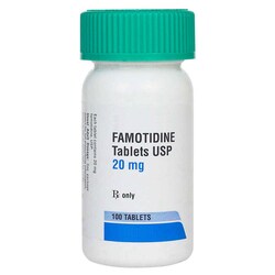 Med Vet International Famotidine Tablets, 20mg, 100ct., Generic Pepcid