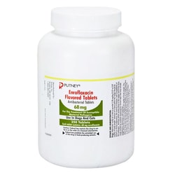 Med Vet International Enrofloxacin (Generic Baytril), 68mg, 250 Tabs