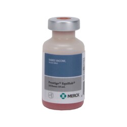 Med Vet International Prestige Equirab Equine Rabies Vaccine, Killed Virus, 10mL, 10 Dose