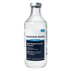 Med Vet International&nbsp;Gentamicin Injection (Geramycin), 100mg/mL, 250mL