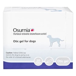 Med Vet International Osurnia Otic Gel, 20 Dose Pack, Quantity: Pack of