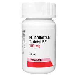 Med Vet International&nbsp;Fluconazole Tablets (Diflucan), 100mg, 100ct