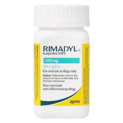 Med Vet International Zoetis Rimadyl Caplets, 100mg, 60ct