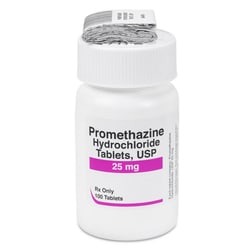 Med Vet International&nbsp;Promethazine Tablets, 25mg, 100ct.