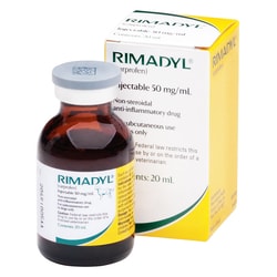 Med Vet International Zoetis, Rimadyl (Carprofen) Injection 50mg/mL 20mL,