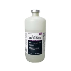 Med Vet International&nbsp;Sterile Saline Solution 0.9%, 500mL, Each