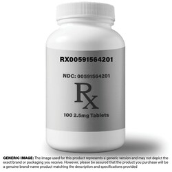 Med Vet International Minoxidil (Loniten) 2.5mg White Round 100 Tablets