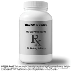Med Vet International&nbsp;Voriconazole 200mg Tablet White Ovl 30 Tablets