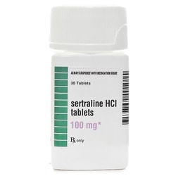 Med Vet International Sertaline Hcl Tablets (Zoloft), 100mg, 30ct