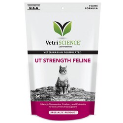 Med Vet International&nbsp;Ut Strength, Everyday, Bite Sized Chews For Cats, 60 Count
