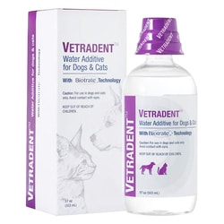 Med Vet International&nbsp;Vetradent Water AdditIVe For Dogs And Cats, 17oz