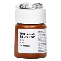 Med Vet International Methimazole Tablets, 5mg/100ct