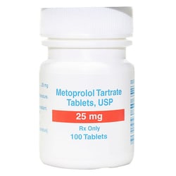 Med Vet International Metoprolol Tartrate25mg, 100 Tablets