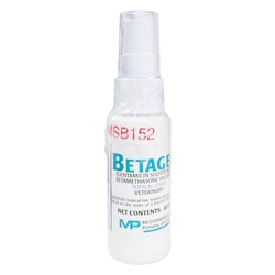 Med Vet International Betagen Topical Spray, Broad Spectrum Antibiotic, 60mL