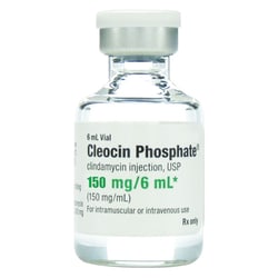 Med Vet International Clindamycin Phosphate Injection (Cleocin), 150mg/mL, 6mL, 25/Box