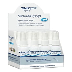 Med Vet International&nbsp;Vetericyn Plus Vf, (Veterinary Formula), Hydrogel Dispensing Kit, (Twelve 2oz Spray Bottles), 12/Box