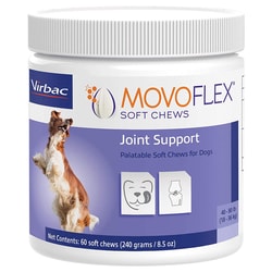 Med Vet International Movoflex Soft Chews Joint Support, Dogs, 40-80Lb, 60/Bottle
