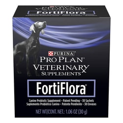 Med Vet International Purina Fortiflora Caninie Probiotic Supplement, 30 Packets, 6/Box