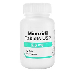 Med Vet International Minoxidil 2.5mg, 100 Tablets