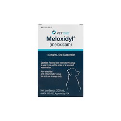 Med Vet International&nbsp;Meloxidyl (Meloxicam) Oral Suspension For Dogs, 1.5mg/mL, 200mL, Each