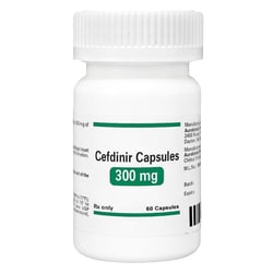 Med Vet International Cefdinir Capsules (Omnicef), 300mg, 60ct, Quantity: