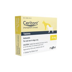 Med Vet International Maropitant Citrate Tablets, 24mg, 4 Tablets/Card