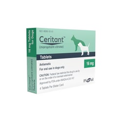 Med Vet International Maropitant Citrate Tablets, 16mg, 4 Tablets/Card