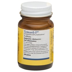 Med Vet International Zoetis, Temaril-P 100 Tablets, Quantity: Pack of