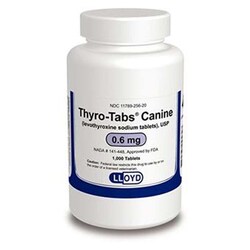Med Vet International&nbsp;Thyro-Tabs (Levothyroxine) 0.6mg, 1000 Tablets