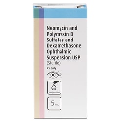 Med Vet International&nbsp;Neo/Poly/Dex Ophthalmic Suspension, 5mL