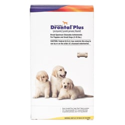 Med Vet International Drontal Plus, 22.7mg, 40 Taste Tabs, Quantity: Pack