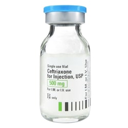 Med Vet International Ceftriaxone Injection (Generic Rocephin), 500mg