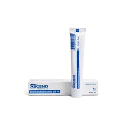 Med Vet International Silver Sulfadiazine Cream, 1%, 25gm Tube