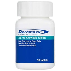 Med Vet International Deramaxx Tablets 25mg, 90 Tablets.