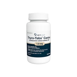 Med Vet International Thyro-Tabs Canine (Levothyroxine Sodium Tablets), 1.0mg, 1000 Count