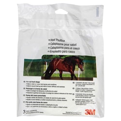 Med Vet International Animalintex Poultice Hoof Shaped Pads. 5 1/2