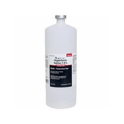 Med Vet International&nbsp;Hypertonic Saline 7.2% Sterile PreservatIVe Free Solution, 1000mL, Each
