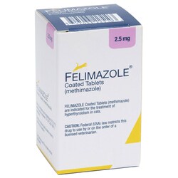 Med Vet International&nbsp;Felimazole Feline, 2.5mg, 100 Tabs