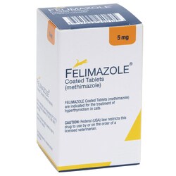Med Vet International&nbsp;Felimazole Feline, 5mg, 100 Tabs