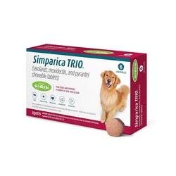 Med Vet International Simparica Trio Chewable Tablets For Dogs 44.1 To