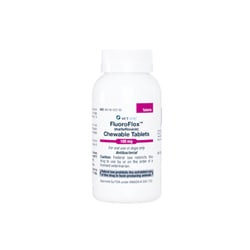 Med Vet International Fluoroflox (Marbofloxacin) Chewable Tablets For Dogs And Cats, 100mg, 50 Count