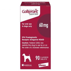 Med Vet International&nbsp;Galliprant Tablets, 60mg, Maroon, 90 Tablets