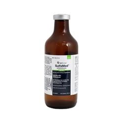 Med Vet International Sulfamed (Sulfadimethoxine) Injection 40%, Antibacterial, 250mL, Each